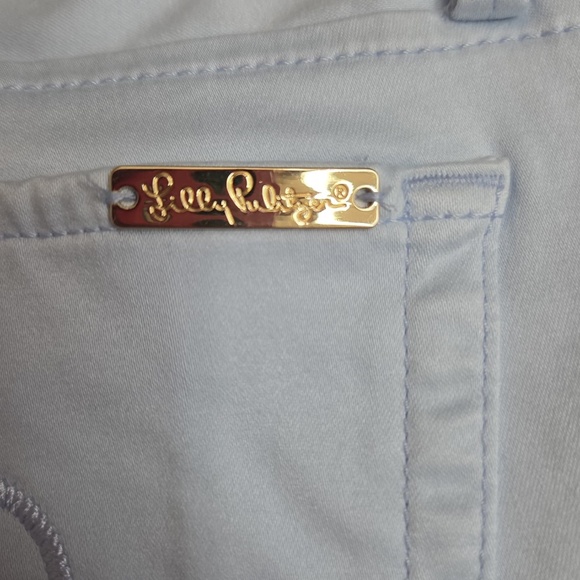 NWT Lilly Pulitzer Skinny Pants "Floral Pained Jean" - Picture 13 of 15